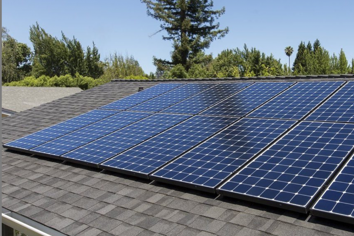 Solar panels install in Chino 
