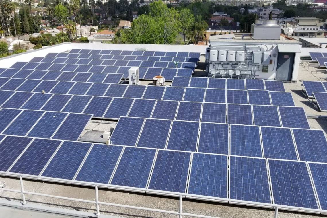 Solar panels in Burbank  - 1